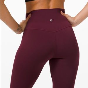 NWT Lululemon Cassis Align legging 25" size 0